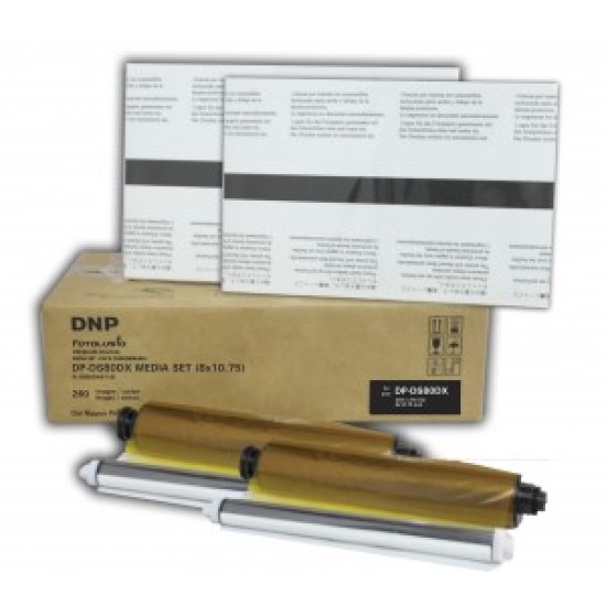 DNP DS80DX 8x10" Duplex Print Kit (DS80D8X10C) 