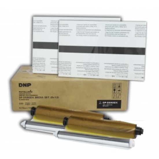 DNP DS80DX 8x12" Duplex Print Kit (DS80D8X12) 