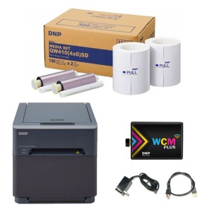 DNP QW410 Bundle, WCM-Plus WiFi Module and a Case of 4x6 Media  DNP QW410 Bundle, WCM-Plus WiFi Module and a Case of 4x6 Media