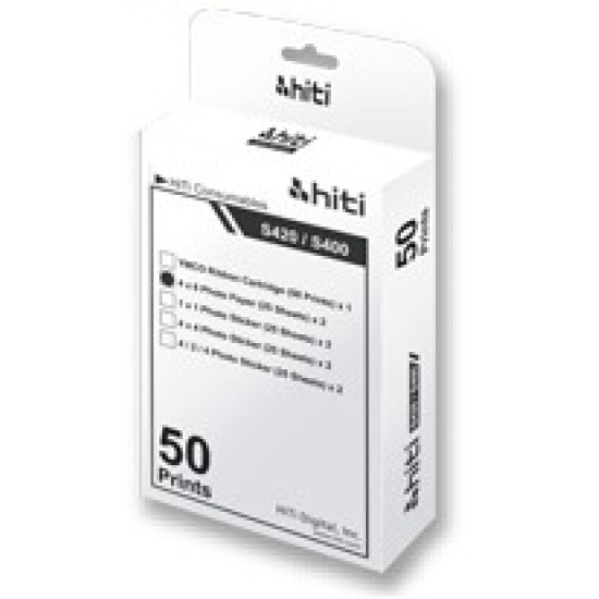 HiTi S420 Printer 4x6" Print Kit (87P330415BV)