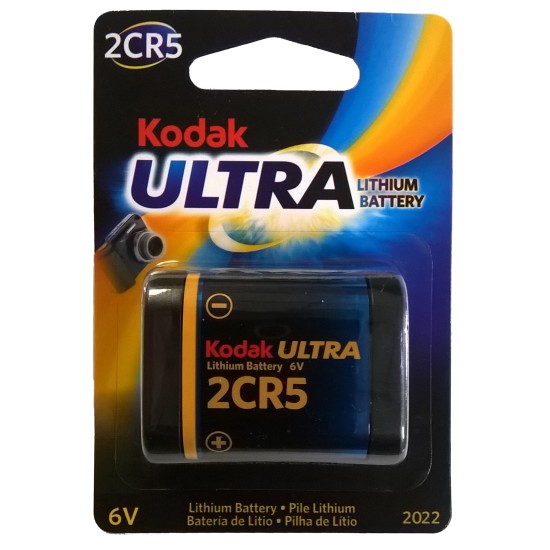 Kodak 2CR5 Lithium 6V Battery 12 Pack
