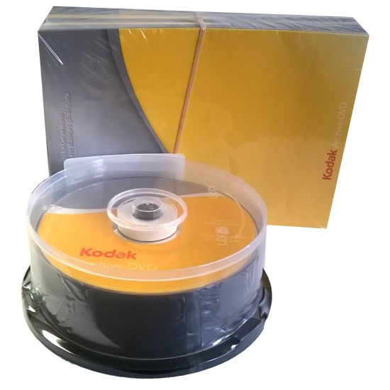 Kodak  Picture DVDs for use in Kodak Kiosks,  25 DVD pack with 25 DVD wallets