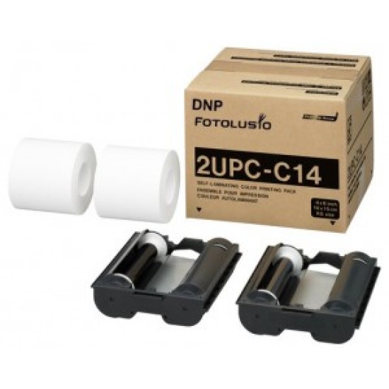 Sony / DNP SnapLab and Sony UPCX1 4x6" Print Kit (2UPCC14) 