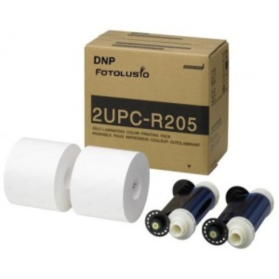 DNP / Sony UP-DR200 and UP-CR20L 5x7" Print Kit (2UPCR205) 