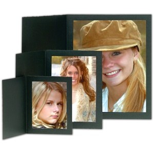 Folders 5x7 Black 100pc